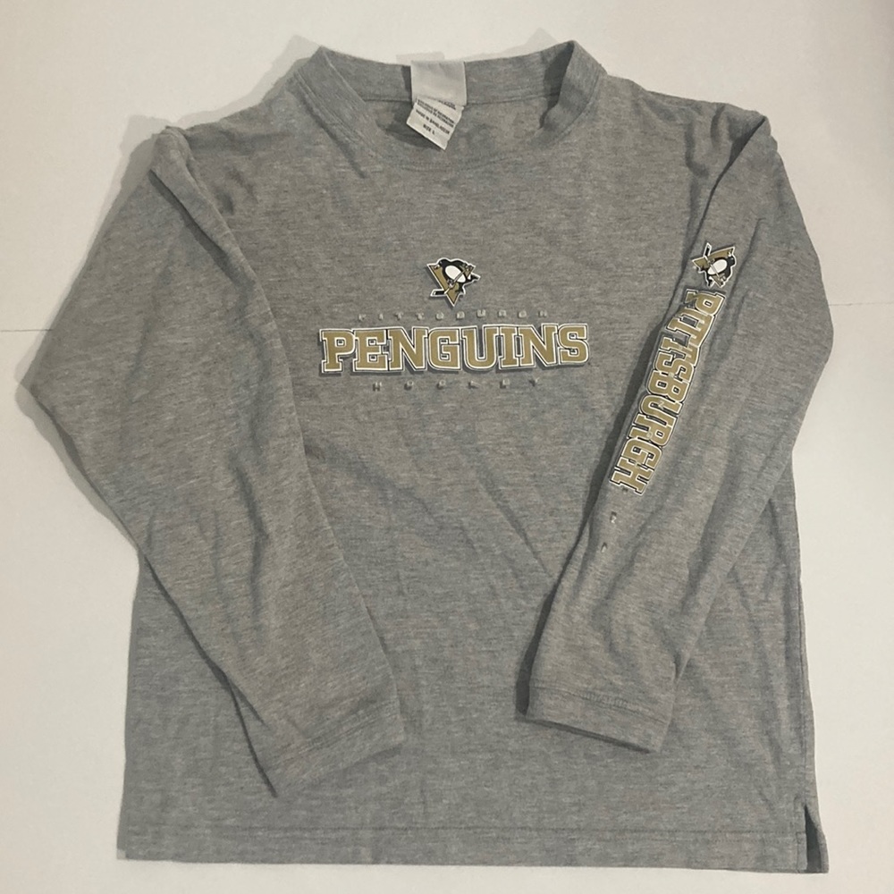 NHL Pittsburgh Penguins Long Sleeve T-Shirt, Size L